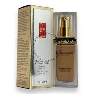 Elizabeth Arden Flawless Finish PERFECTLY NUDE Makeup, 1 FL. OZ. NIB- Caramel 20